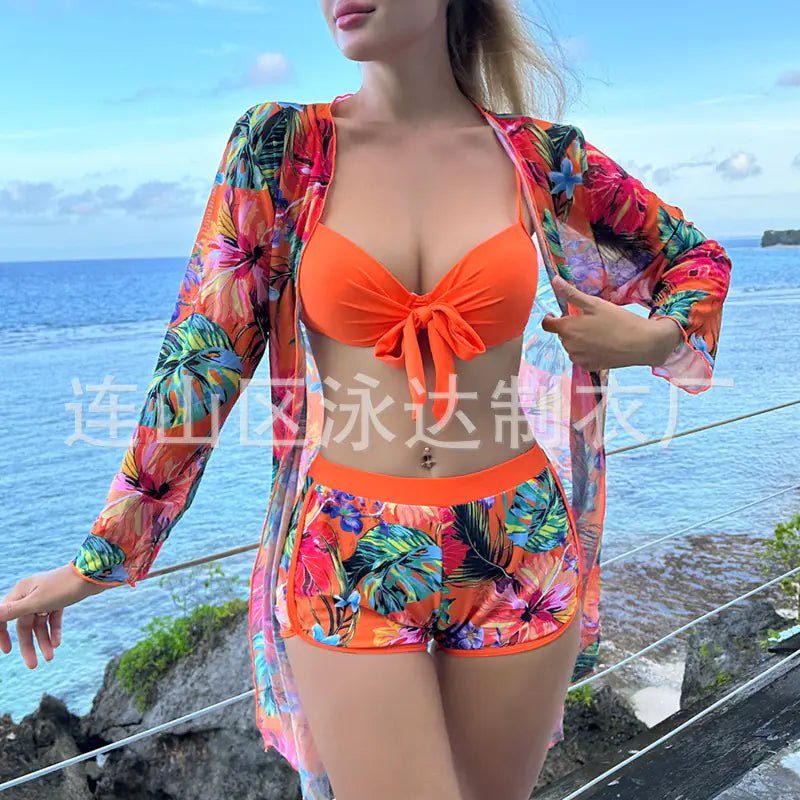 2023 Women's Sexy 3 - Piece Bikini Set for Wholesale - 3R Family Store