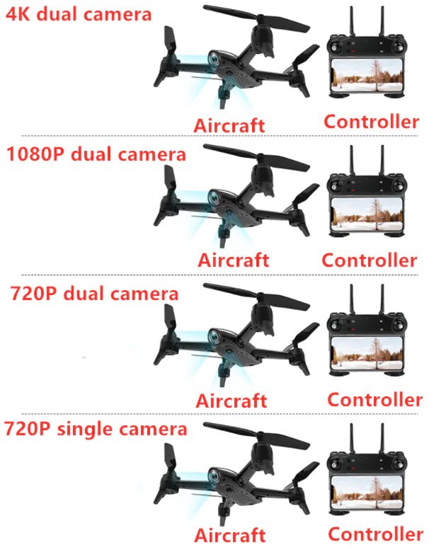 4K Dual Camera Drone with Long Battery Life - 3R Family Store