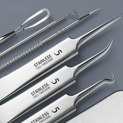8pcs Ultra - fine Beauty Salon Acne Needle Tool Set - 3R Family Store