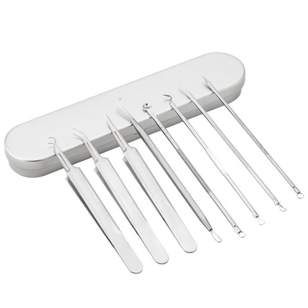 8pcs Ultra - fine Beauty Salon Acne Needle Tool Set - 3R Family Store