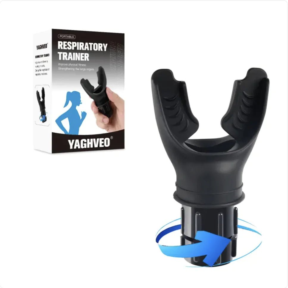 Adjustable Portable Breath Trainer for Muscle Strength and Fitness Training - 3R Family Store