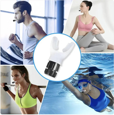 Adjustable Portable Breath Trainer for Muscle Strength and Fitness Training - 3R Family Store