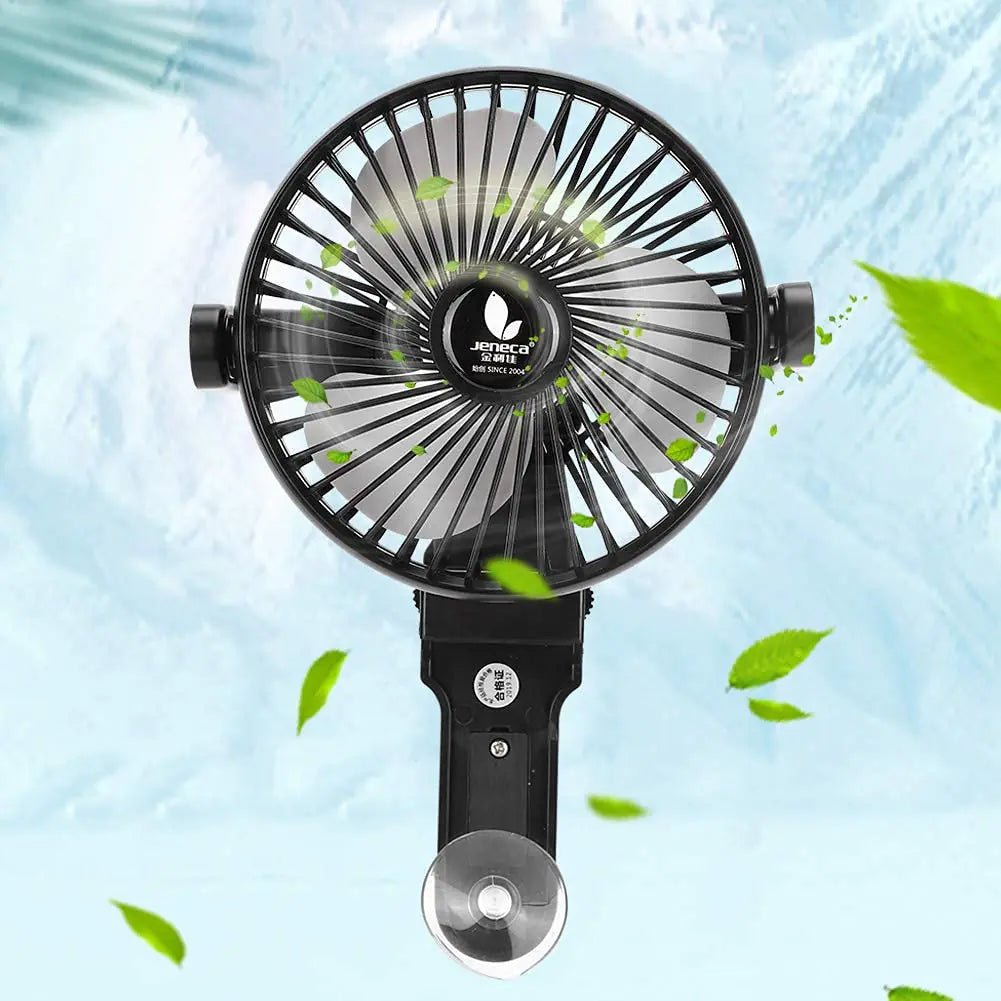 Aquarium Chiller Aquarium Fan Temperature Conditioner with USB Cable and Suction Cup Aquarium Cooling Fan Fish Tank Cooler for Keep Your Fish Cool with This(13cm Diameter) - 3R Family Store