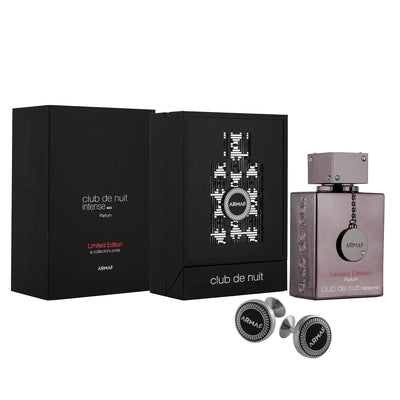 Armaf Club De Nuit Intense Limited Edition for Men Parfum Spray 3.6 Ounce (with Cufflinks) - 3R Family Store