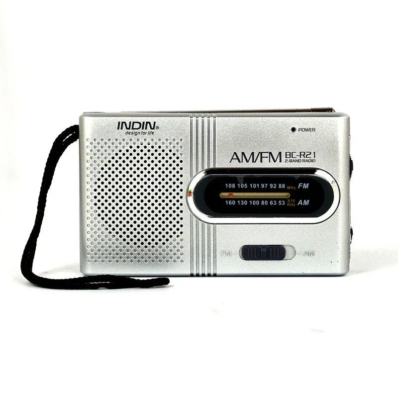 BC - R21 Mini AM/FM Portable Radio - 3R Family Store