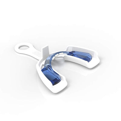 Blue plastic dental mouth guard 3R Family Store Custom Fit Mouth guard - 3R Family Store