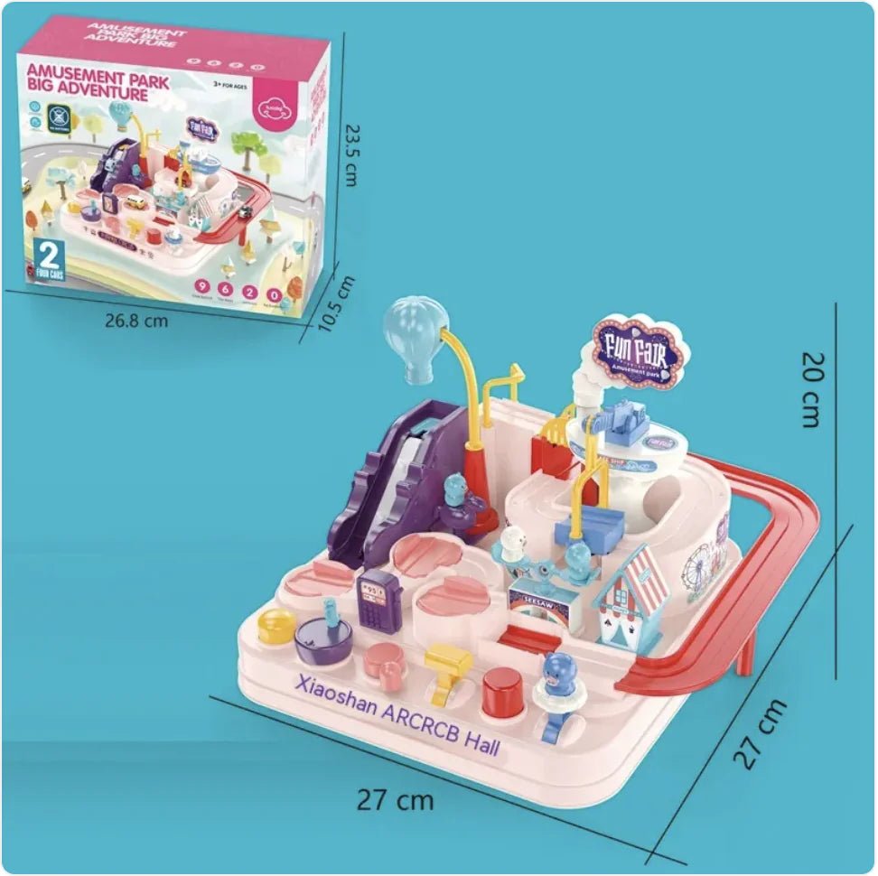 Children's Adventure Train Set Toy for Car Entrance - 3R Family Store