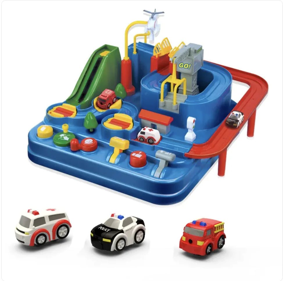 Children's Adventure Train Set Toy for Car Entrance - 3R Family Store