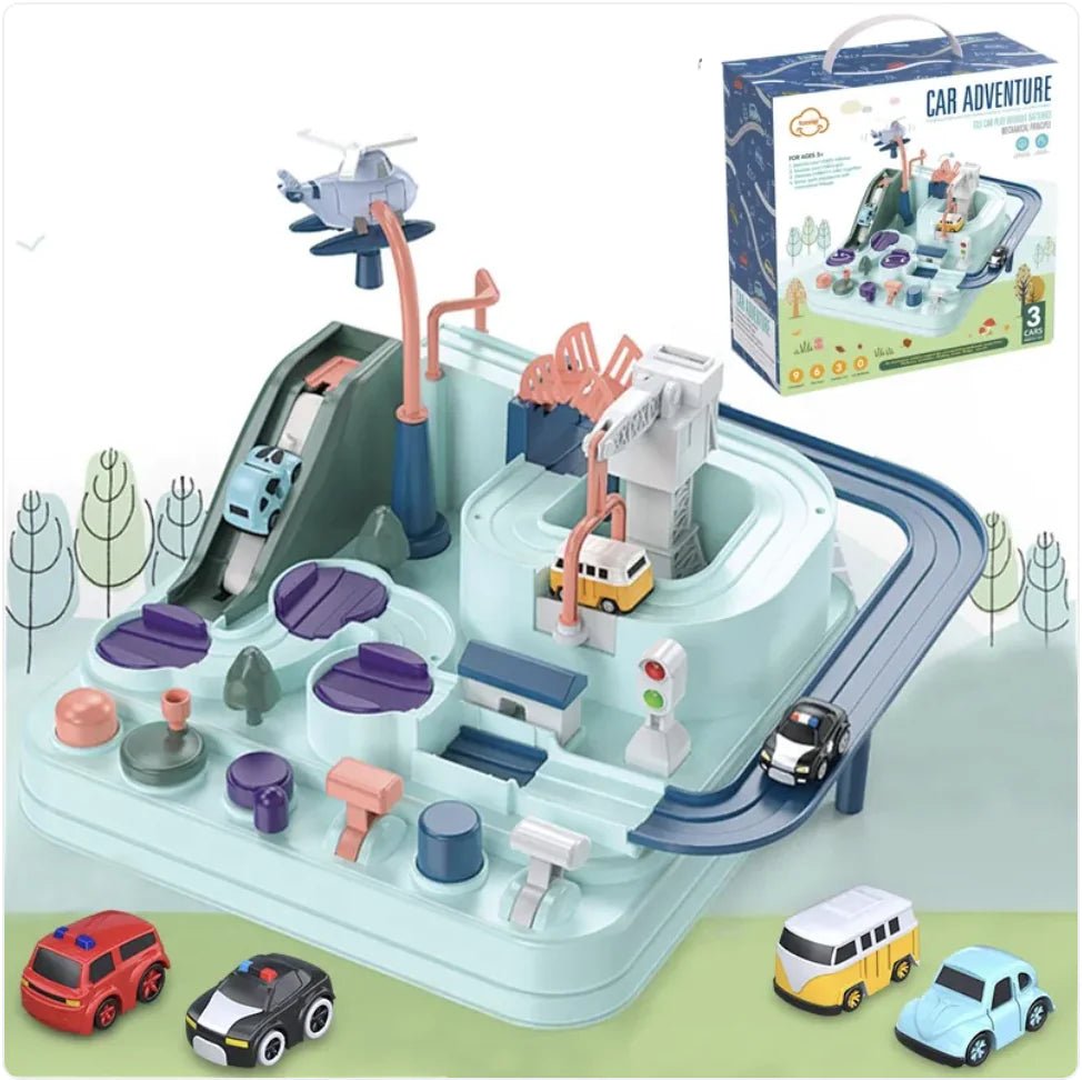Children's Adventure Train Set Toy for Car Entrance - 3R Family Store