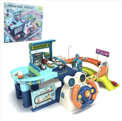 Children's Adventure Train Set Toy for Car Entrance - 3R Family Store