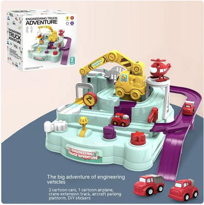 Children's Adventure Train Set Toy for Car Entrance - 3R Family Store