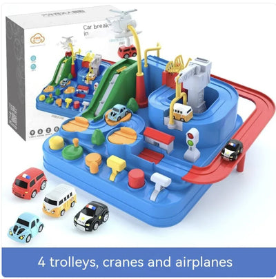 Children's Adventure Train Set Toy for Car Entrance - 3R Family Store
