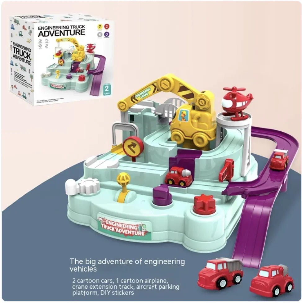 Children's Adventure Train Set Toy for Car Entrance - 3R Family Store