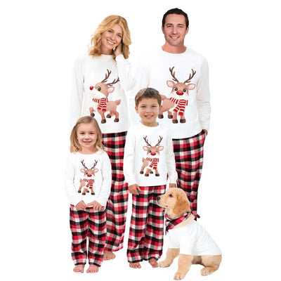 Christmas Pajamas for Family Christmas Pjs Matching Sets Family Matching Pajamas Holiday Xmas Jammies Sleepwear(PJS - 122 - U 5 U) - 3R Family Store