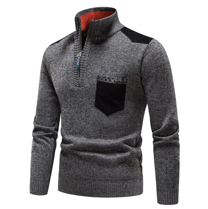 Cozy Plush Quarter - Zip Sweater - 3R Family Store