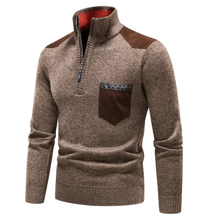 Cozy Plush Quarter - Zip Sweater - 3R Family Store