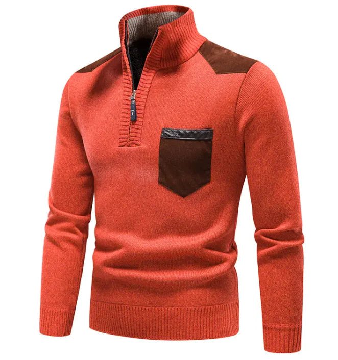 Cozy Plush Quarter - Zip Sweater - 3R Family Store