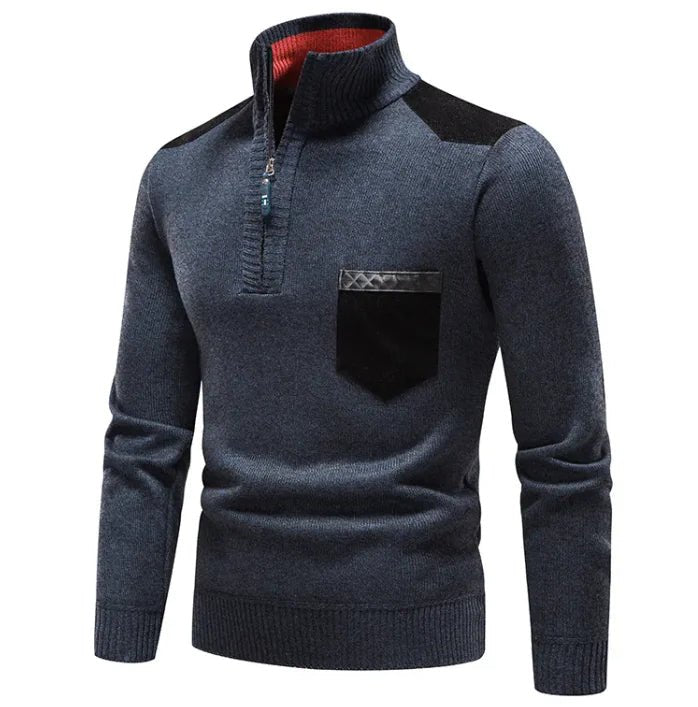 Cozy Plush Quarter - Zip Sweater - 3R Family Store