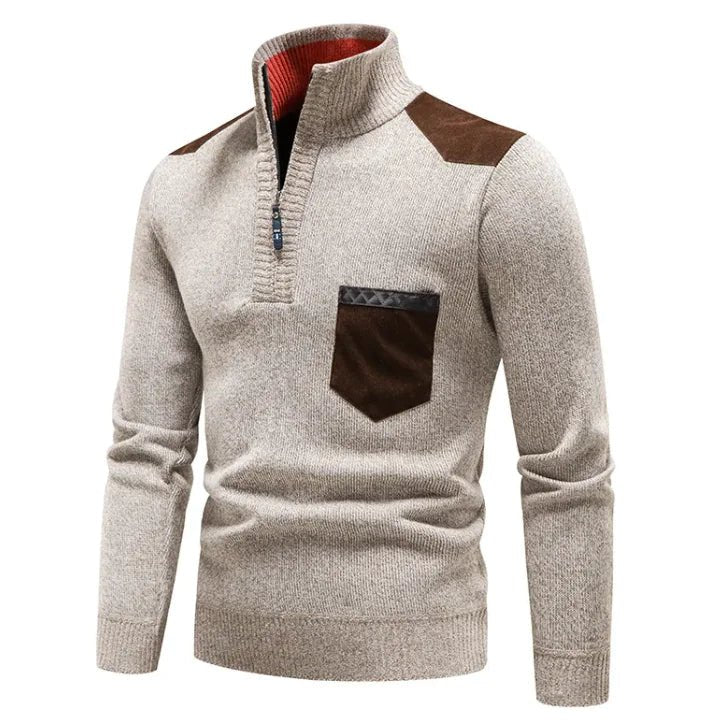 Cozy Plush Quarter - Zip Sweater - 3R Family Store