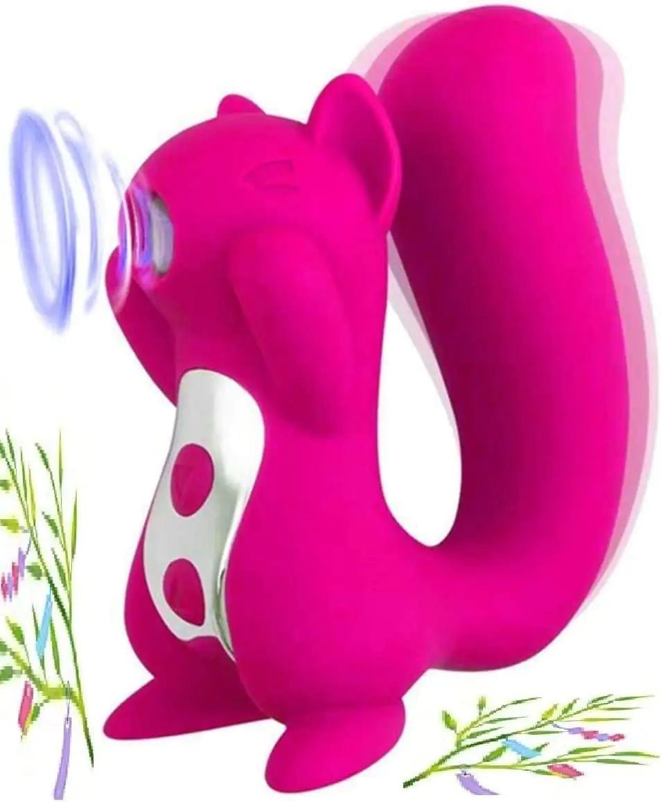 Cute Squirrel Sucking Nipple Sucker G Sucking ToyFemale Couple Sucking Squirrel Squirrel Squirrel Toy Female Licking and Charging Adult Pregnant Woman Couple Toy Massage - 3R Family Store