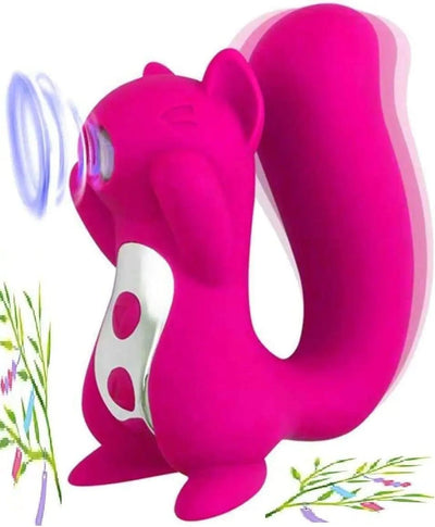 Cute Squirrel Sucking Nipple Sucker G Sucking ToyFemale Couple Sucking Squirrel Squirrel Squirrel Toy Female Licking and Charging Adult Pregnant Woman Couple Toy Massage - 3R Family Store