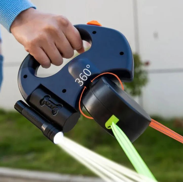 Dual Retractable Dog Leash - 3R Family Store