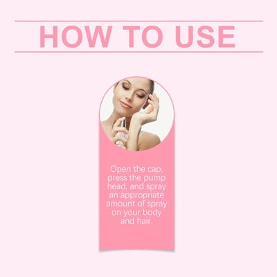 EELHOE Body Hair Perfume Spray Body Skin Hair Long - Lasting Fragrance Spray - 3R Family Store