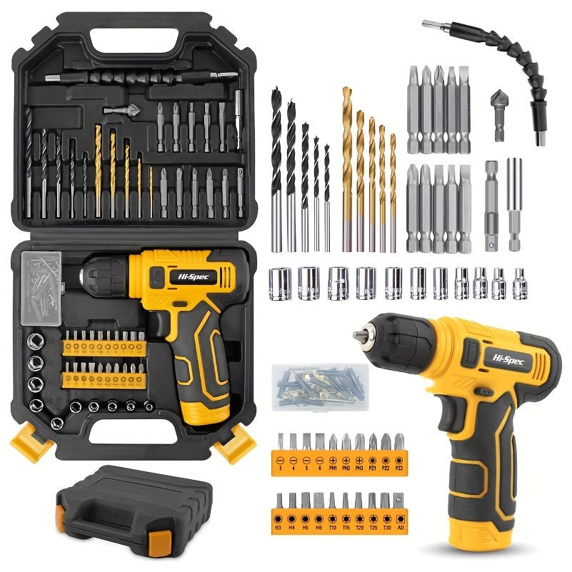 Electric Repair Tool Kit with 8V Cordless Driver - 3R Family Store