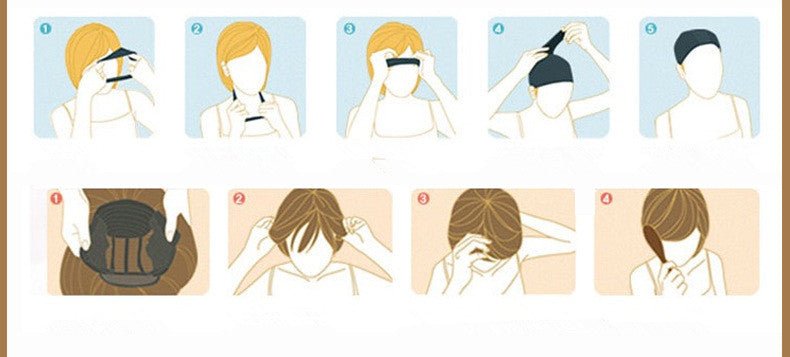 Elegant Long Curly Hair Wig - 3R Family Store