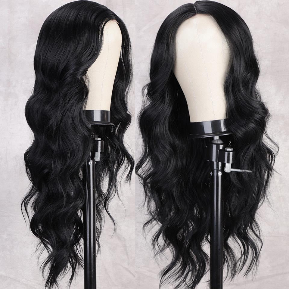 Elegant Long Curly Hair Wig - 3R Family Store