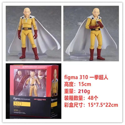 Figma 310 Saitama Figure - One Punch Man Action Model - 3R Family Store