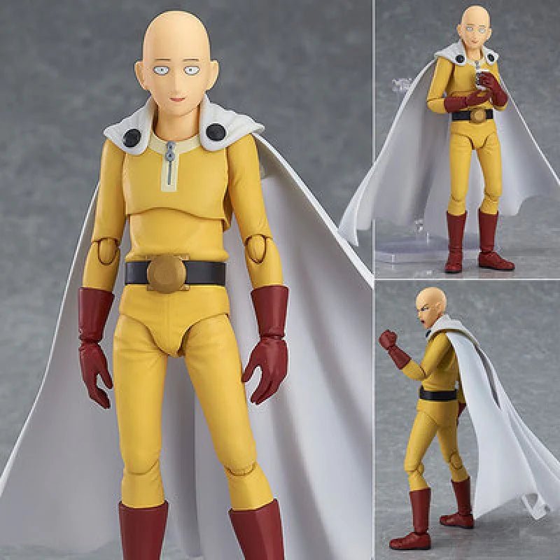 Figma 310 Saitama Figure - One Punch Man Action Model - 3R Family Store