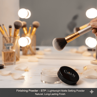 Finishing Powder – STP | Lightweight Matte Setting Powder | Natural, Long - Lasting Finish - 3R Family Store