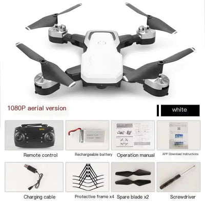 Foldable Drone Remote Control Aircraft with Camera - 3R Family Store