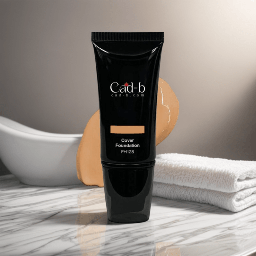 Full Coverage Foundation For Dry Skin and For Oily Skin - Cafe - FH128 | Paraben Free, Matte Finish - 3R Family Store