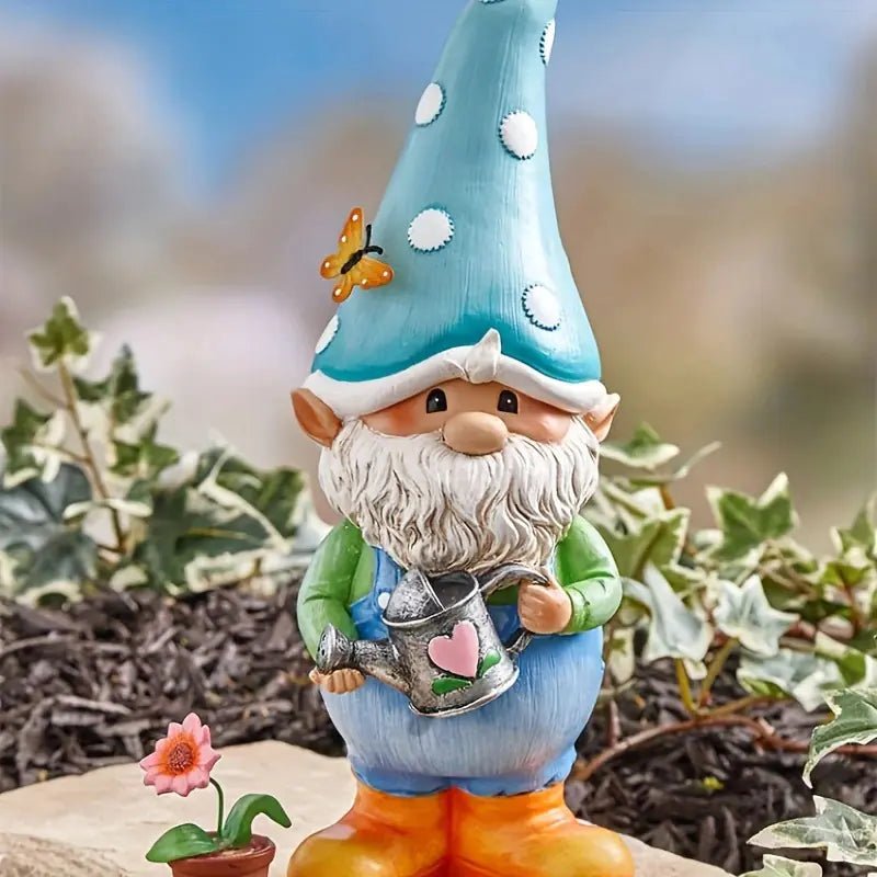 Garden Gnome Statue - Resin Tabletop and Room Decor - 3R Family Store