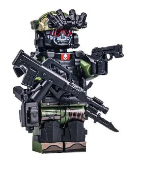 Ghost Explosion - proof Military Compatible Lego Set (One) - 3R Family Store
