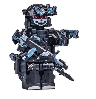 Ghost Explosion - proof Military Compatible Lego Set (One) - 3R Family Store