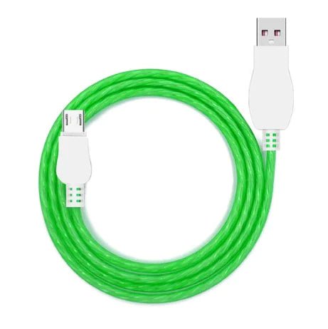 "Glowing Data Cable, Charging Cable, Light - Up Phone Cable" - 3R Family Store