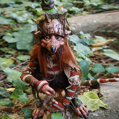 Gothic Vintage Garden Elf Goblin Sculpture for Outdoors - 3R Family Store