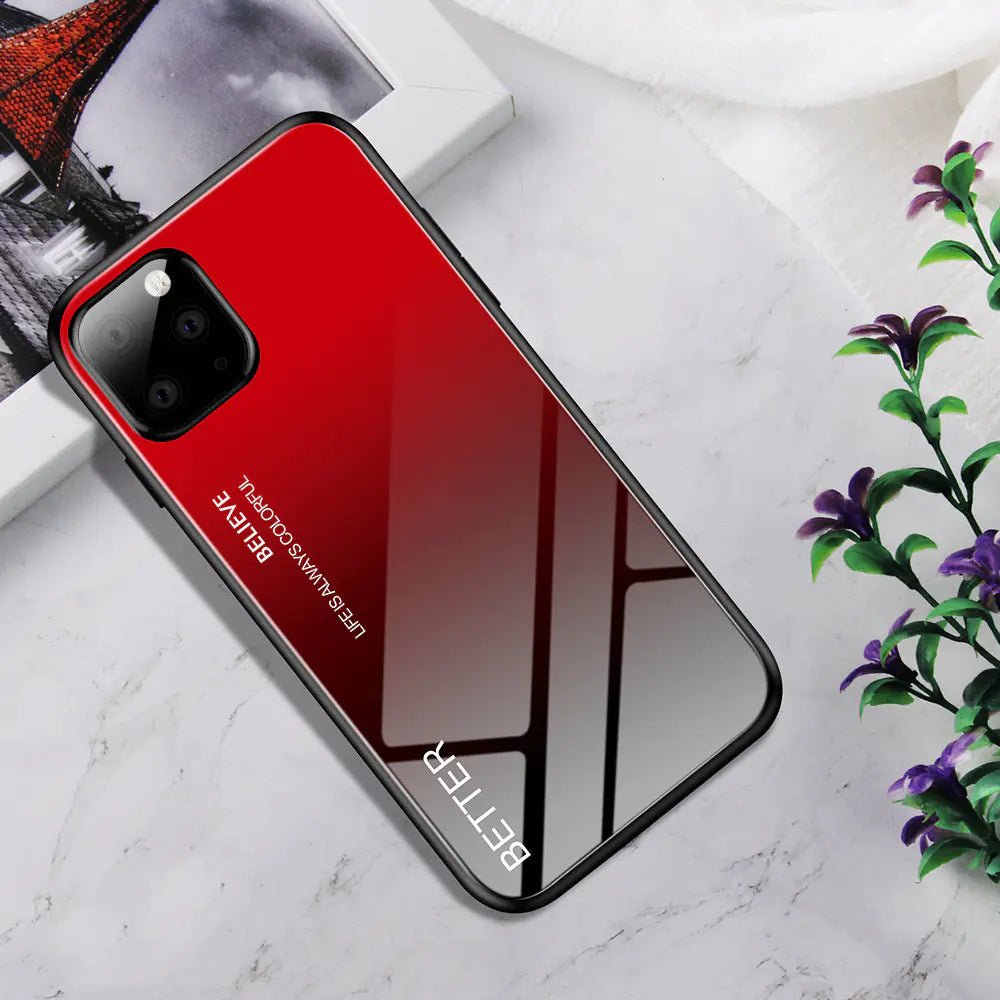 Gradient Glass Phone Case for iPhone 11 and XS Max - 3R Family Store