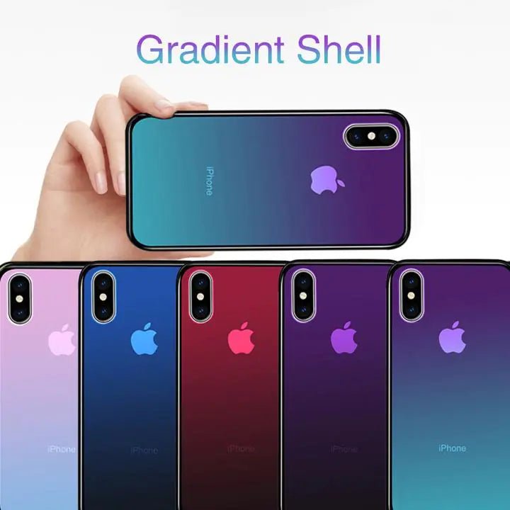 Gradient Phone Case for iPhone Xs Max/XR/8/7/6 Plus - 3R Family Store