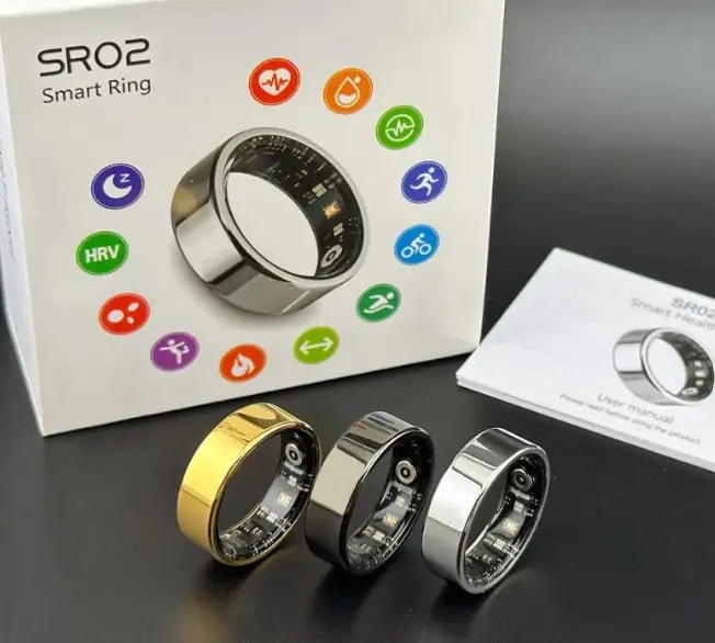 Heart Rate Blood Oxygen Monitoring Ring - 3R Family Store