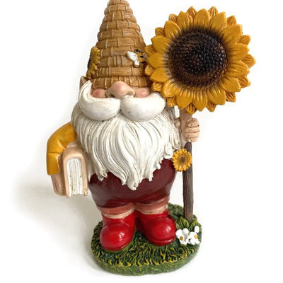 Honey Gnome Resin Garden Statue for Lawn Decoration - 3R Family Store
