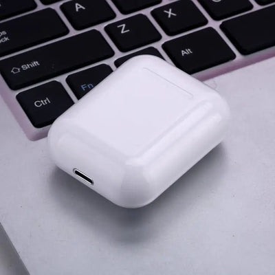 i12 TWS Wireless Bluetooth Earbuds with Charging Case - 3R Family Store
