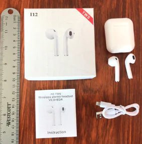 i7s TWS Bluetooth Earbuds with Charging Case - 3R Family Store