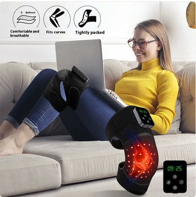 Infrared Knee Pain Relief Massager with Red Light Therapy - 3R Family Store
