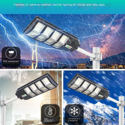 Integrated Solar Street Light for Outdoor Use - 3R Family Store