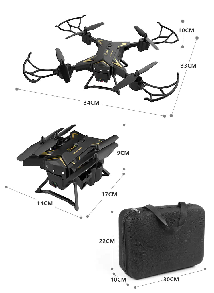 KY601G GPS Foldable 4K Drone with 5G Control - 3R Family Store