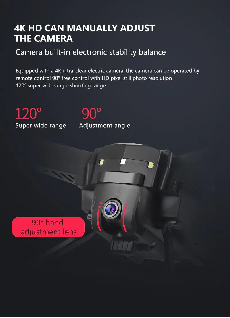 KY601G GPS Foldable 4K Drone with 5G Control - 3R Family Store